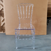 Modern Clear Plastic Dining Chair-Durable Waterproof Portable Banquet Chair with 2-Year Warranty for Home & Outdoor Use