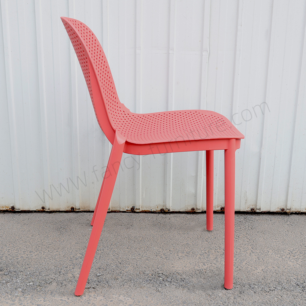 Wholesale Lightweight Ventilated Plastic Mesh Chair, Stackable Weather-Resistant Dining Chair for Banquet Outdoor, Event