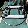 Heavy Duty Round Folding Table Frame, Metal Foldable Legs for Round Banquet Tables, Space-Saving Table Base for Events