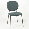 Hot Selling Linen Dining Chair, Ergonomic Backrest Upholstered Chair for Living Room & Cafe