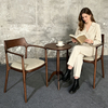Good Quality Jenny Chair, Made of Ash Wood with Soft PU Upholstery, Suitable for Restaurants And Upscale Private Spaces.