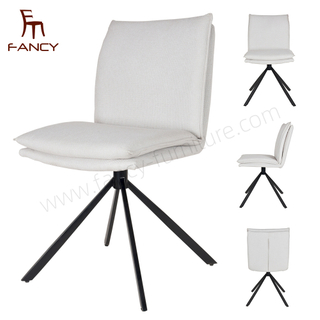 Nordic Italy Designer Villa Synthetic Leather Restaurant Chairs Hotel Furniture Dining Chair for Hall