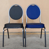 Modern Elegant Durable Stackable Iron Banquet Chair Stable Metal Structure for Hotel Restaurant Wedding Party Outdoor Indoor Event Use