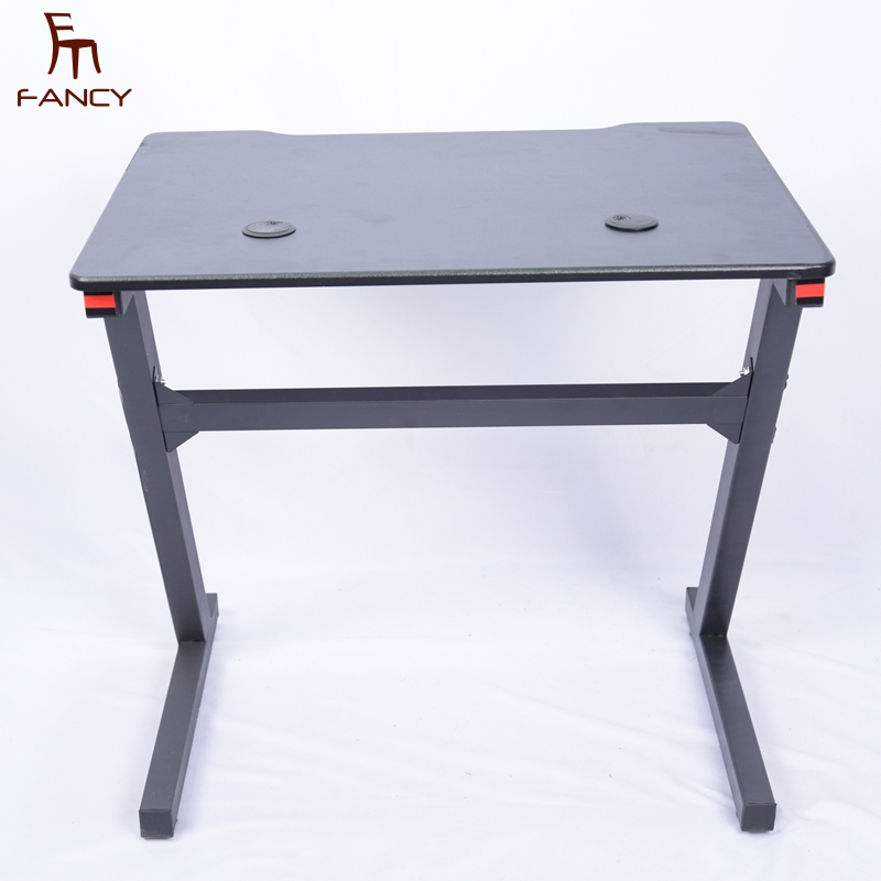 Luxury Black High Quality LED Gaming Table 