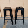 Stackable Durable Metal Bar Stool Industrial High Chair for Home Dining And Restaurant Use