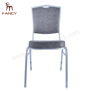 Wholesale Iron Steel Banquet Chair Used for Hotels and Restaurants Stackable Commercial Dining Furniture