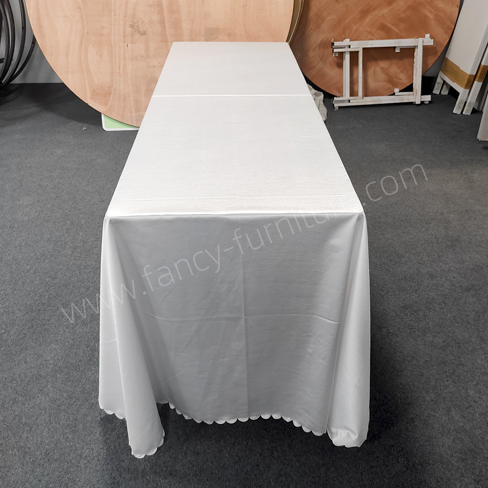 Folding Banquet Table Frame, Metal Folding Table Legs for Wedding, Party, Restaurant, Heavy Duty Foldable Table Base