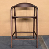 Solid Ash Wood Bar Stools, Machine-carved in One Piece by Shungite, Suitable for Restaurants And High-end Private Furniture.