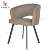 Modern Home Furniture Upholstery Arm Dining Chairs Luxury Hotel Living Room Chairs Dining Chair