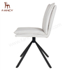 Wholesale Luxury Leisure Kitchen Restaurant Designer Chinese Gold Velvet Comfortable Dining Chair With Metal Legs Black