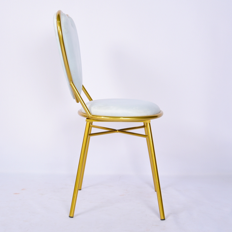 High Quality Dining Gold Stainless Steel Modern Luxury Chairs For Wedding Reception