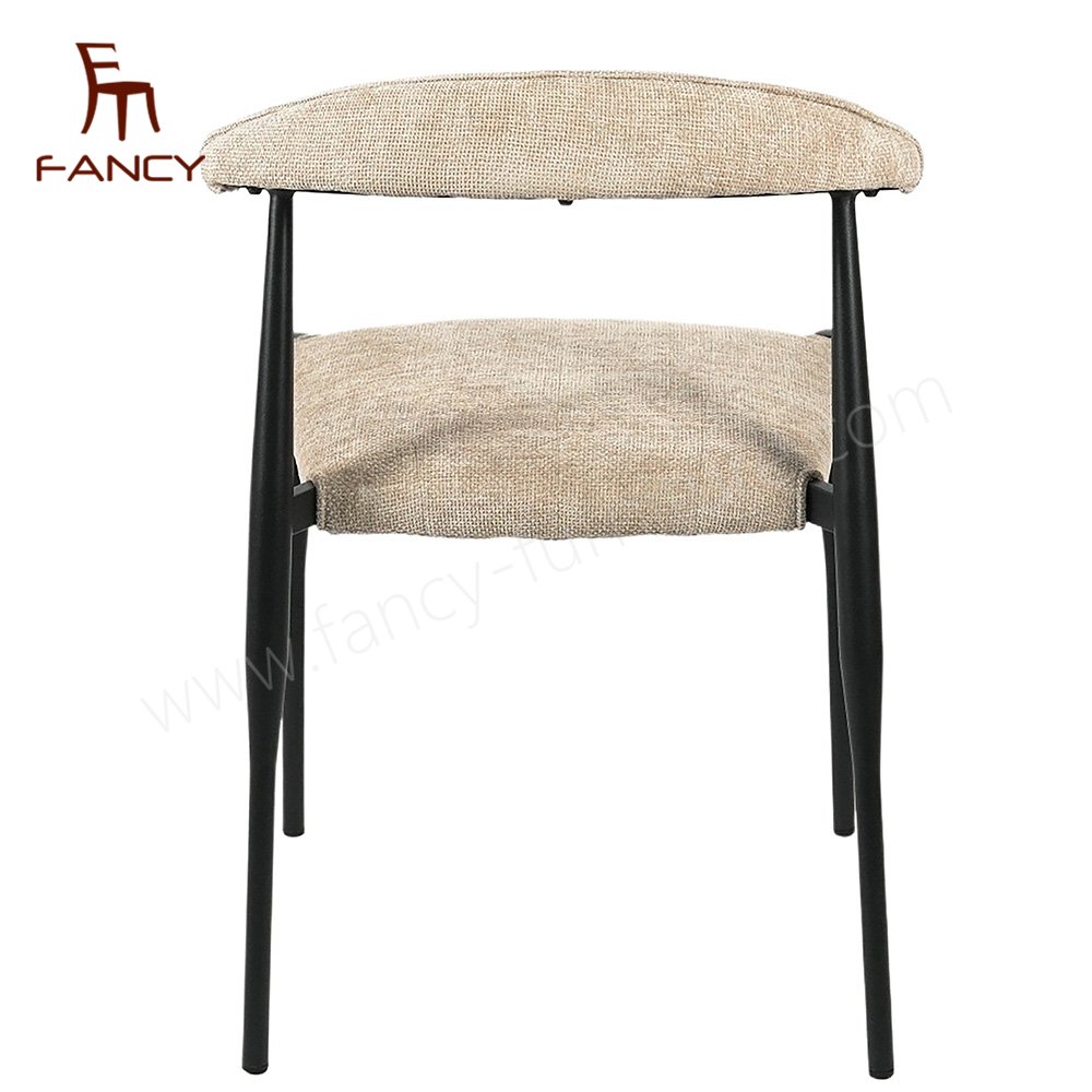 Wholesale White design flower back accent chair living room soft cushion Teddy velvet Dining Chair Banquet and wedding chair