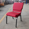 Comfort Upholstered Church Chair Interlocking Stackable Chapel Worship Seating for Church Project