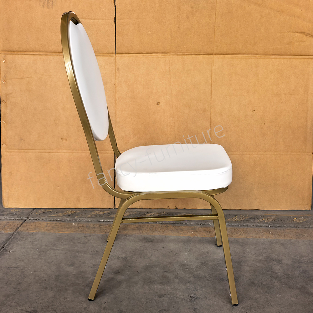 Stackable Banquet Chairs, Available in Various Models And Customizable, Suitable for Banquet Halls, Weddings, And Other Venues.
