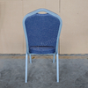 Conference Cheap Hotel Chairs Modern Stackable Iron Leg Solid Back CommercialFoam Cushion Banquet Chair