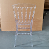 Modern Clear Plastic Dining Chair-Durable Waterproof Portable Banquet Chair with 2-Year Warranty for Home & Outdoor Use