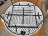 Portable Foldable Plastic Table - Round & Rectangular Heavy Duty Folding Tables for Home Outdoor Camping Parties