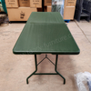 Portable Folding Plastic Table-HDPE Heavy Duty Waterproof Rectangular Table for Home Dining Hotel Camping Parties & Picnics