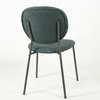Hot Selling Linen Dining Chair, Ergonomic Backrest Upholstered Chair for Living Room & Cafe