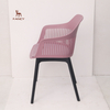 2020 fashion dining room cheap plastic chair with metal leg