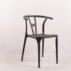 Home Thickened Plastic Chair Back Bedroom Dining Chair Simple Desk Office Stool Study Dining Chair