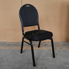 Factory Direct Cheap Wholesale Modern Durable Commercial Iron Stackable Solid Back Foam Cushion Banquet Chair