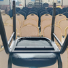 Used Modern Iron Stackable Stable Commercial Dining Hotel Banquet Chairs Solid Back Foam Cushion Fabric Cover Indoor/Outdoor