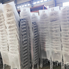 Conference Cheap Hotel Chairs Modern Stackable Iron Leg Solid Back CommercialFoam Cushion Banquet Chair