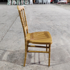 Elegant Gold Napoleon Chiavari Chair Stackable Durable Chair for Wedding Venues Banquet Halls & Bulk Event Rental Orders