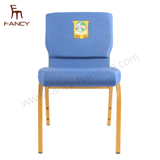 Metal Used Cheap Wholesale Stackable Interlocking Furniture Church Chair
