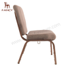 Factory Wholesale Burgundy Color OEM Colors Auditorium Red Interlock Stacking Metal Fabric Church Chair