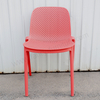Wholesale Lightweight Ventilated Plastic Mesh Chair, Stackable Weather-Resistant Dining Chair for Banquet Outdoor, Event