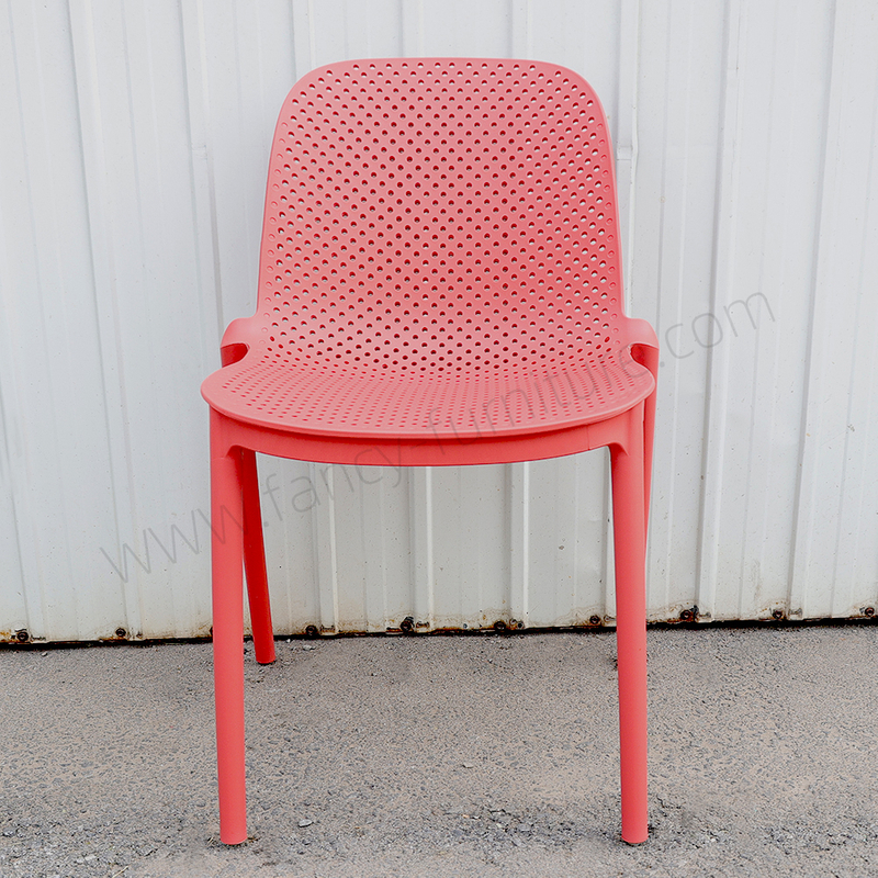 Wholesale Lightweight Ventilated Plastic Mesh Chair, Stackable Weather-Resistant Dining Chair for Banquet Outdoor, Event