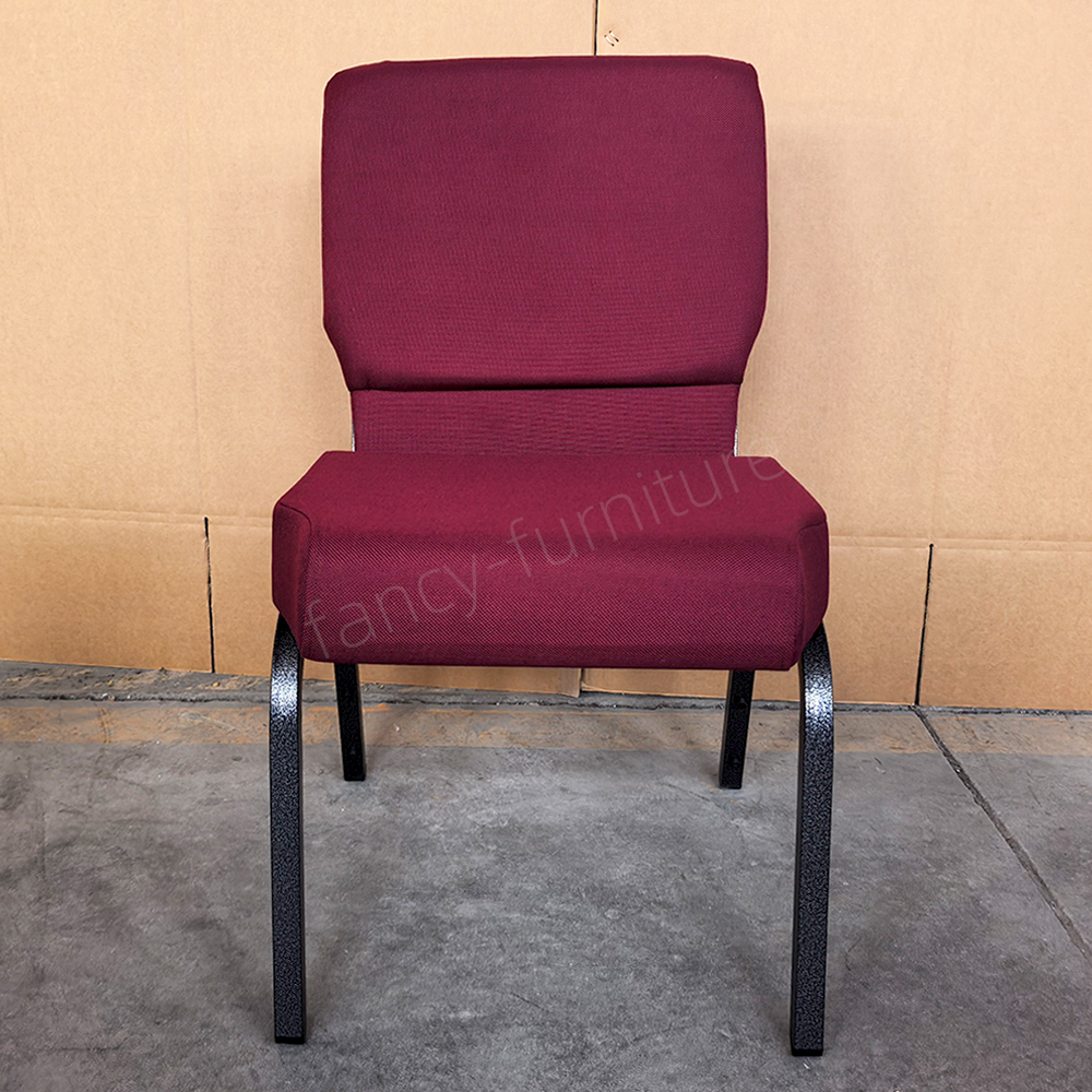 Church Chairs, Stackable, And Can Be Fitted with Bookshelves And Signs. Suitable for Churches And Other Religious Venues.