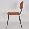 Factory Price Linen Fabric Dining Room Chair, Comfortable Padded Kitchen Chair for Restaurant