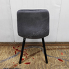 Wholesale 9-Grid Velvet Upholstered Metal Dining Chair for Restaurants Cafes Homes & Kitchens-Modern Comfortable Seating
