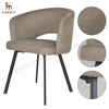 Modern Home Furniture Upholstery Arm Dining Chairs Luxury Hotel Living Room Chairs Dining Chair